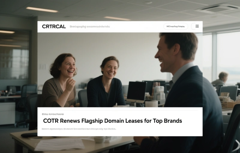 COTR Renews Flagship Domain Leases for Top Brands