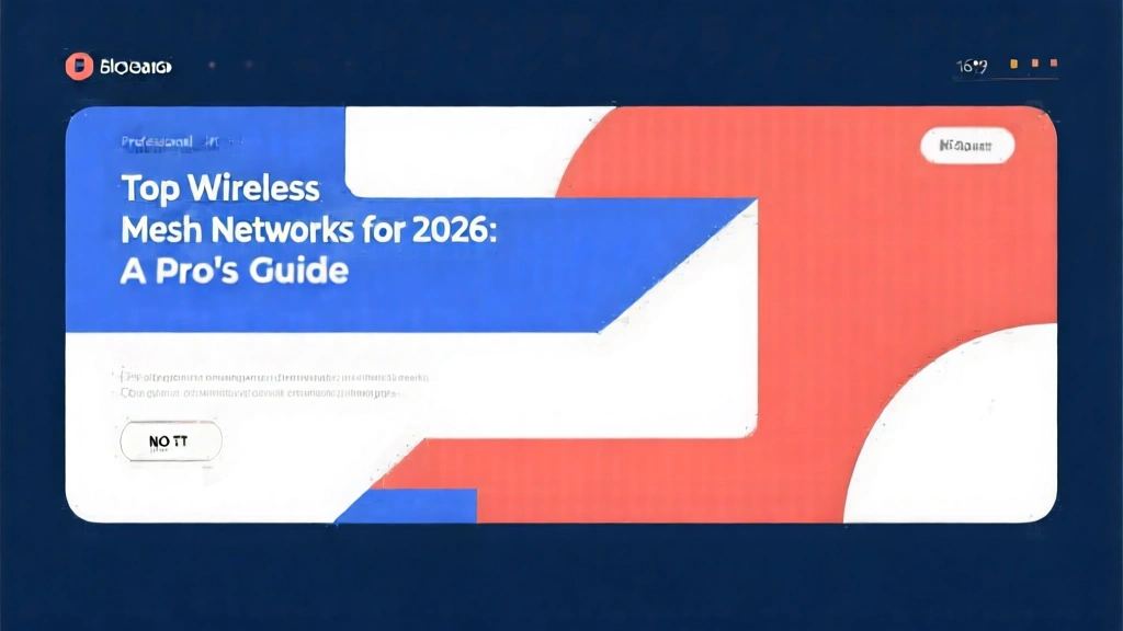 Top Wireless Mesh Networks for 2026: A Pro's Guide