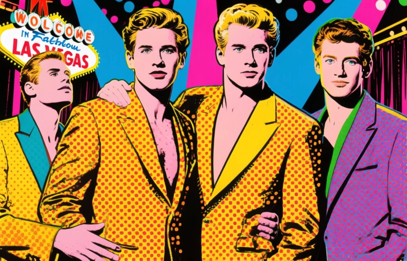 Golden Boys in Las Vegas: Tanzshow am Katzenbach