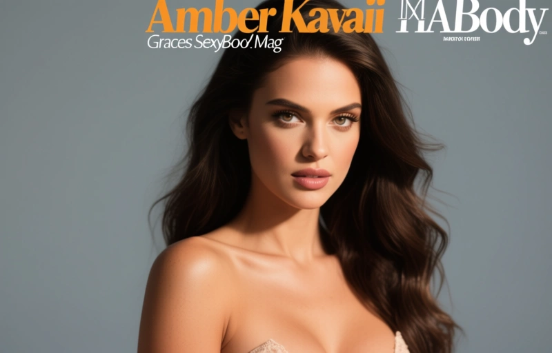 Visual representation of Amber Kawaii Graces SexyBody Mag Cover
