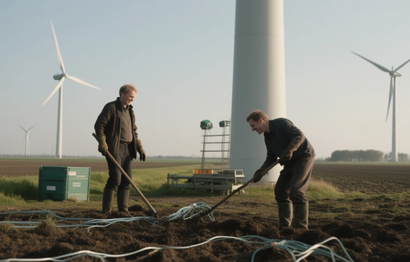Windenergie op land groeit traag door vol stroomnet en onzekerheid