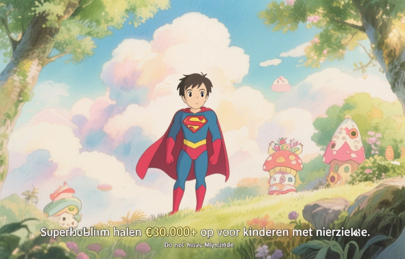 Superhelden halen €30.000+ op voor kinderen met nierziekte