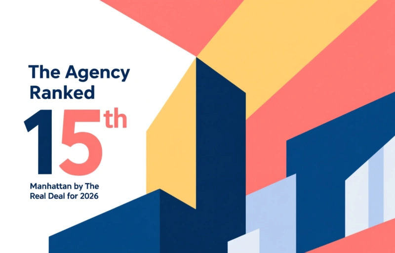 The Agency Ranked 15th in Manhattan by The Real Deal for 2026