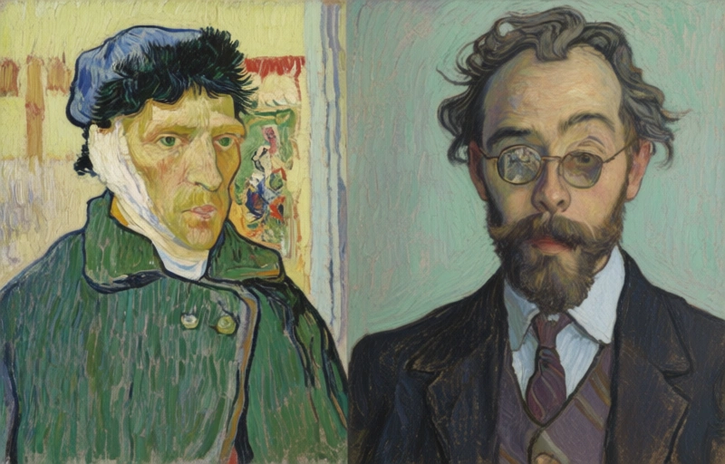 Visual representation of Bourgeois Consumerism and Neo-Impressionist Anarchism Meet