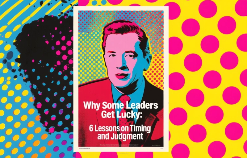 Why Some Leaders Get Lucky: 6 Lessons on Timing and Judgment