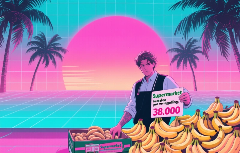 Supermarkt bestelt per ongeluk 38.000 bananen: een les in voedselverspilling