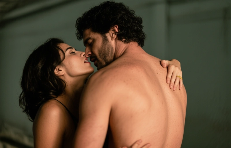 Visuelle Darstellung von Marcelo Caiazzo nimmt Pablo Mineiro intensiv von hinten