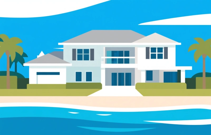 Modern Oceanfront Luxury Home in Folly Beach, SC