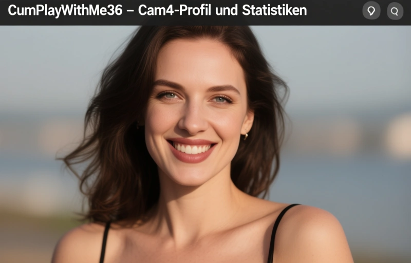 Visuelle Darstellung von CumPlayWithMe36 – Cam4-Profil und Statistiken
