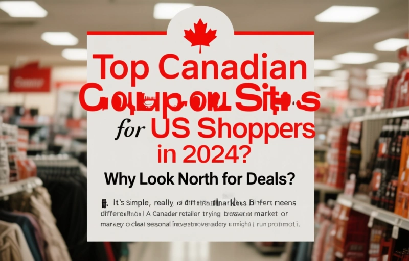 Visual representation of Top Canadian Coupon Sites for US Shoppers in 2024