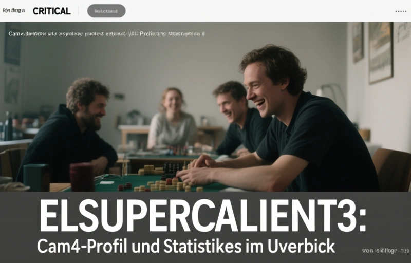 ELSUPERCALIENT3: Cam4-Profil und Statistiken im Überblick
