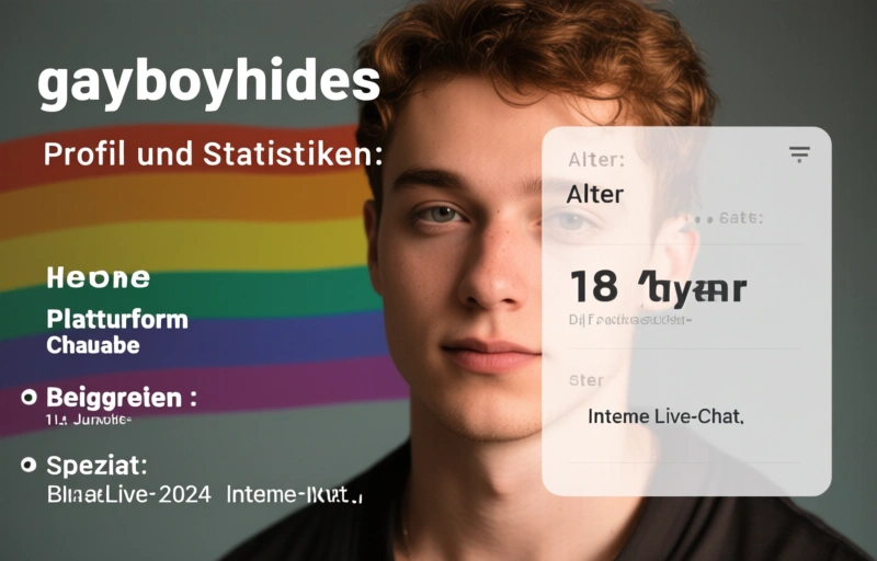 Visuelle Darstellung von gayboyhides auf Chaturbate
