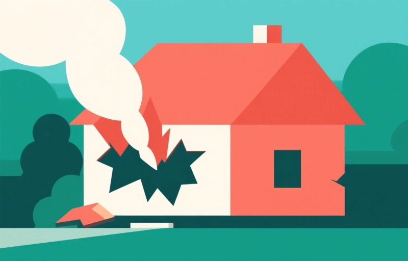 Drie-alarm brand beschadigt woning in New Canaan