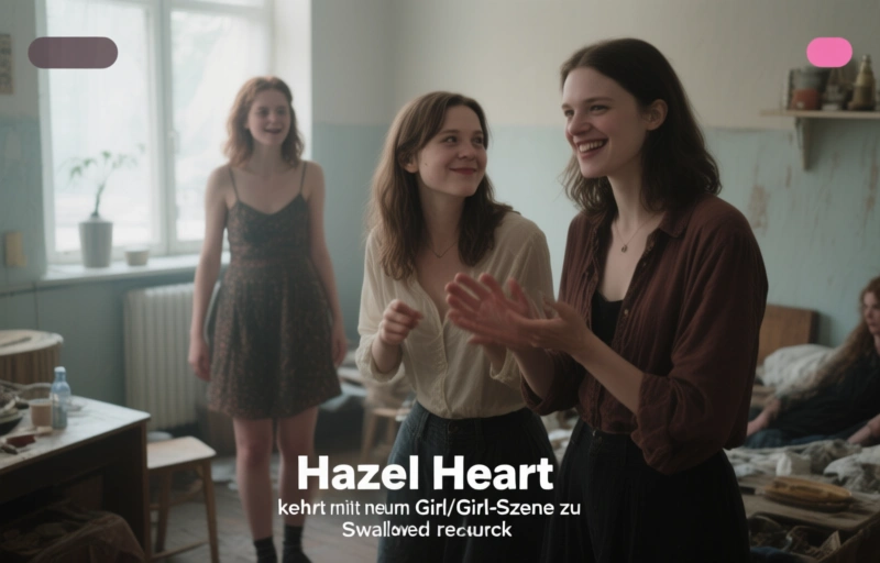 Hazel Heart kehrt mit neuem Girl/Girl-Szene zu Swallowed zurück