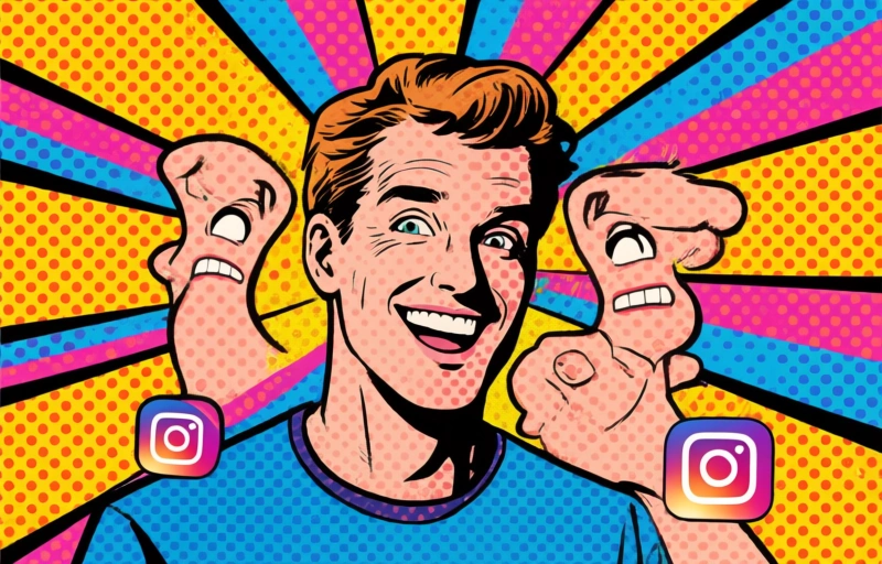 Visuele weergave van Meta AI-chatbot hielp hackers bij Instagram-hacks