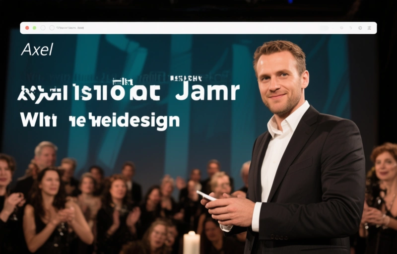 Visuelle Darstellung von Axel Abysse feiert 10 Jahre mit neuem Webdesign