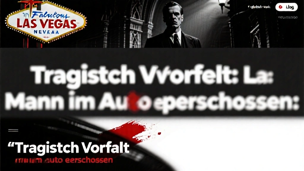 Tragischer Vorfall in Las Vegas: Mann im Auto erschossen