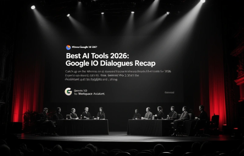 Best AI Tools 2026: Google I/O Dialogues Recap