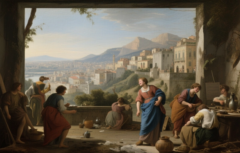 Jan van Stinemolen's 1582 Naples Panorama: A Hidden View