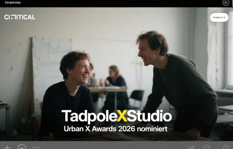 TadpoleXStudio: Urban X Awards 2026 nominiert