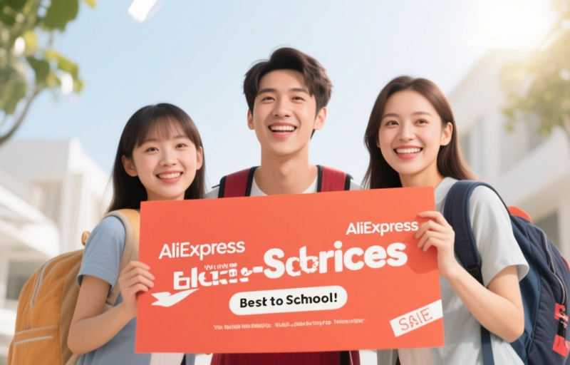 Visual representation of AliExpress Slashes Prices for Back-to-School