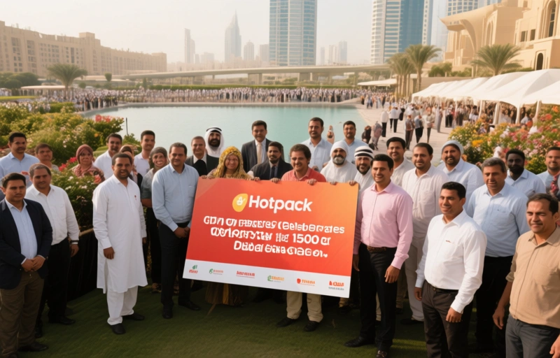 Visual representation of Hotpack Celebrates Workers Day for 1500 at Dubai Garden