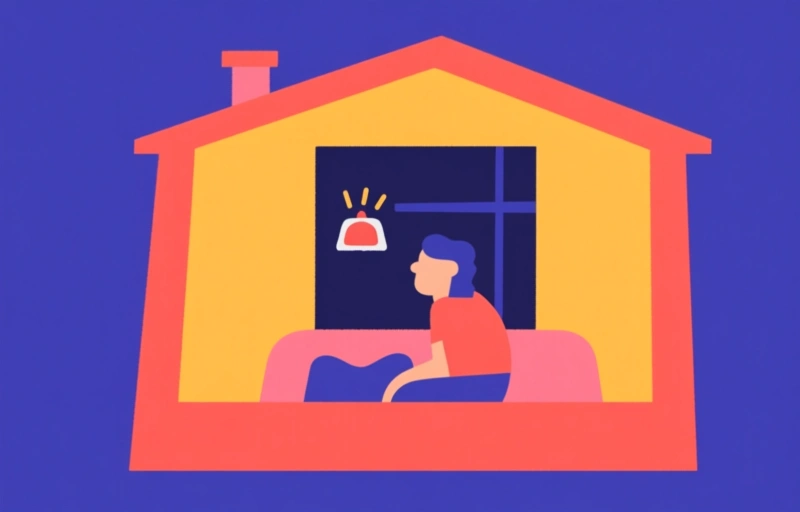 Visuele weergave van Persoonlijk alarm