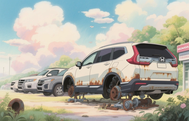 Honda Recalls 880K Vehicles Over Suspension Rust Risk