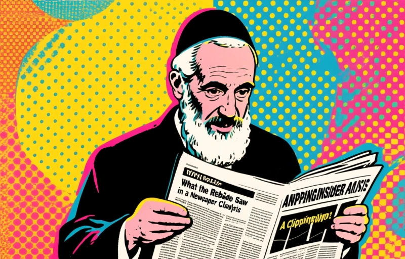 What the Rebbe Saw in a Newspaper Clipping: A ClippingInsider Analysis
