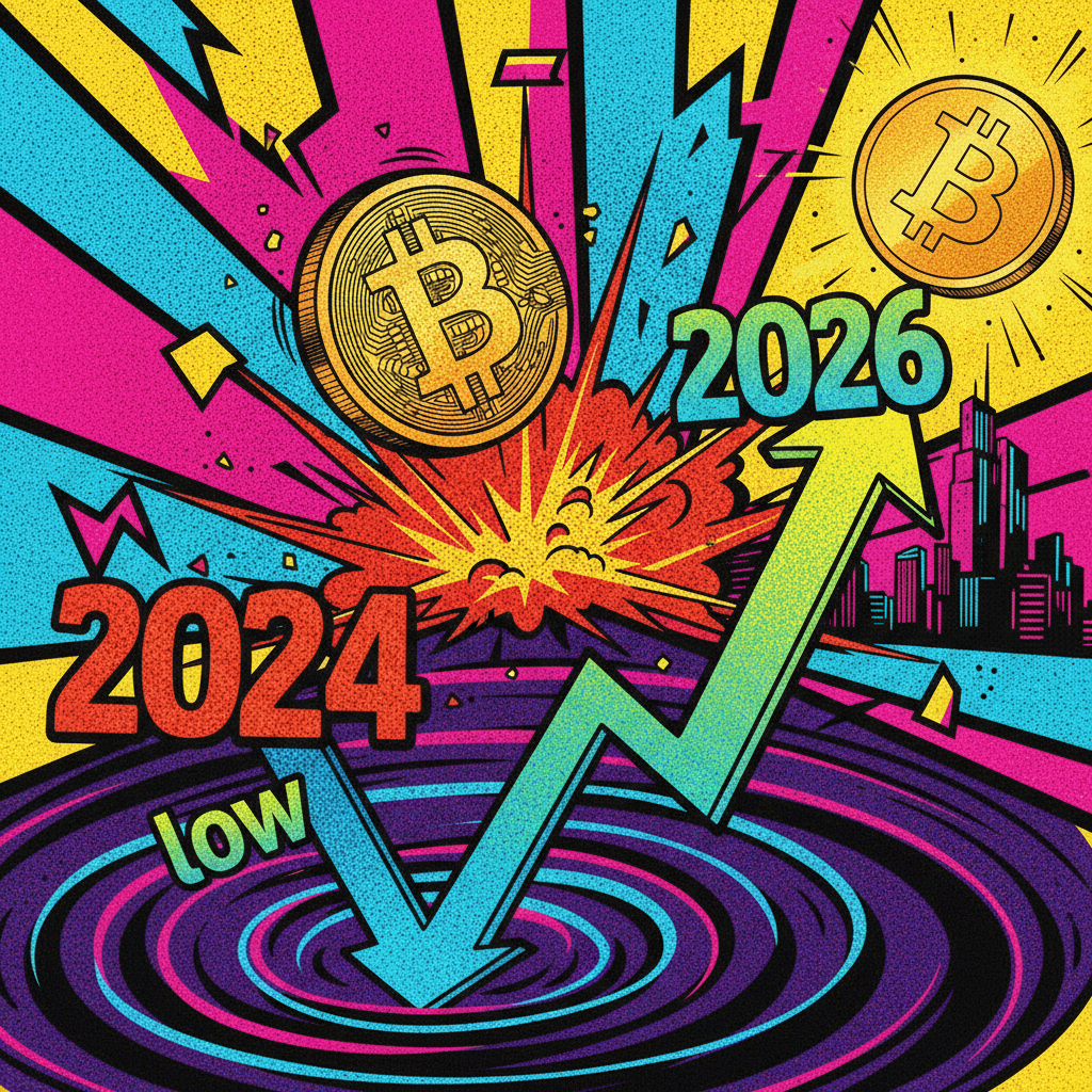 Bitcoin's 2024 Crash: How Low Will It Go and 2026 Price Outlook