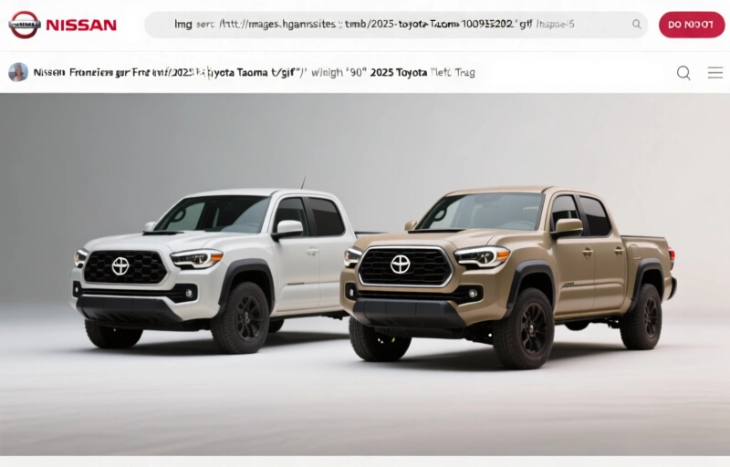 Nissan Frontier vs. Toyota Tacoma: Compare Pickup Trucks