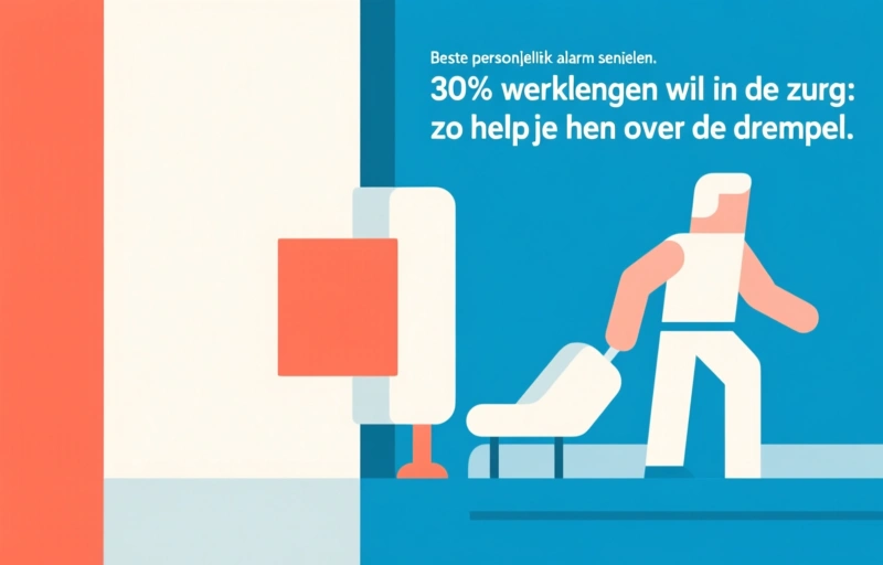 30% werkenden wil in de zorg: zo help je hen over de drempel