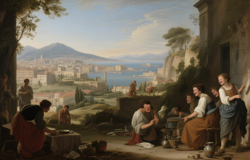 Jan van Stinemolen's 1582 Naples Panorama: A Hidden View