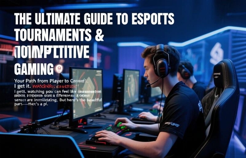 Visual representation of The Ultimate Guide to Esports Tournaments & Competitive Gaming