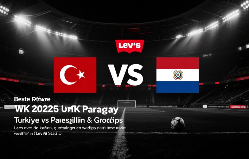 WK 2026: Turkije vs Paraguay - Voorspelling & Wedtips