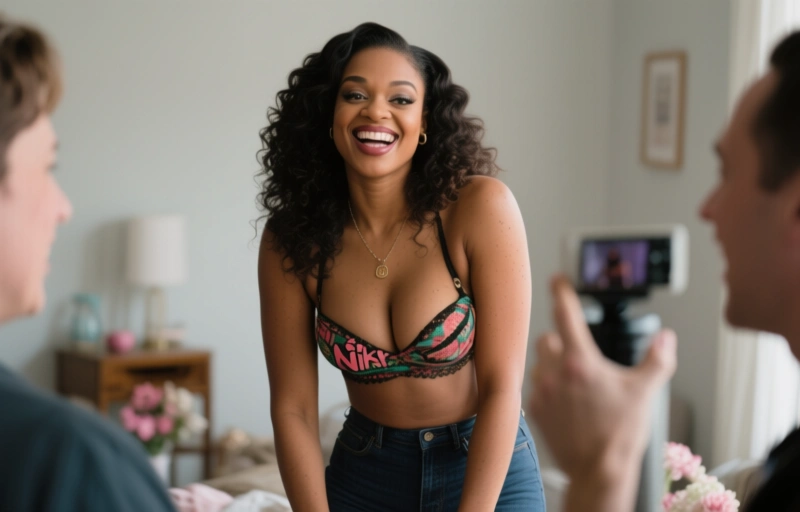 Nikki Foxx Wins Babestation's April Babe of the Month