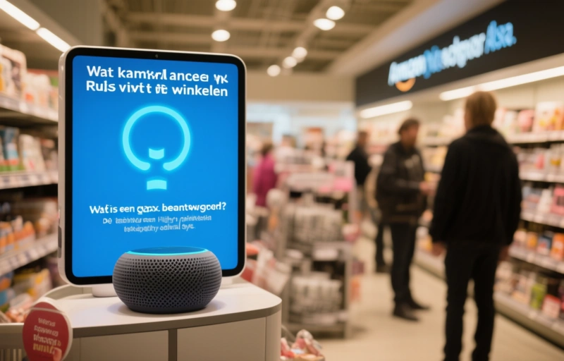 Visuele weergave van Amazon lanceert Alexa voor winkelen