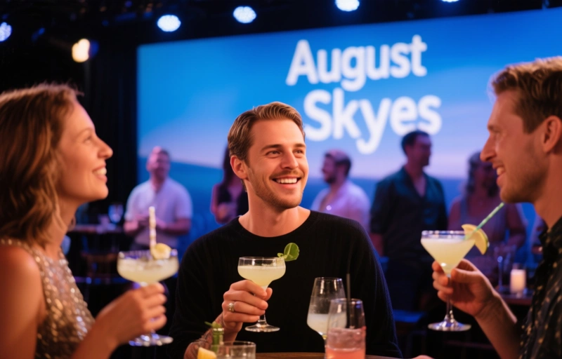 Visuelle Darstellung von August Skyes Skye High Happy Hour