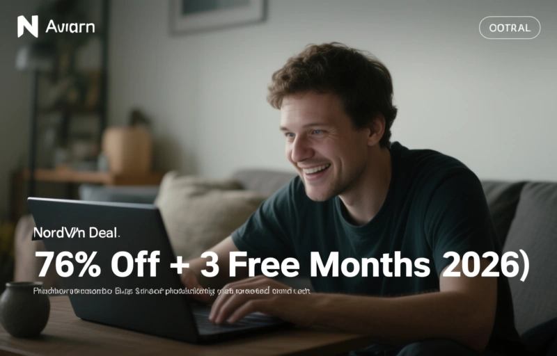 NordVPN Deal: 76% Off + 3 Free Months (2026)