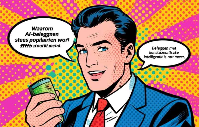 Visuele weergave van AI-beleggingsplatforms