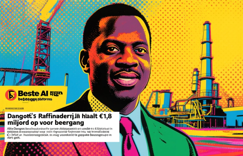 Dangote's raffinaderij haalt €1,8 miljard op voor beursgang