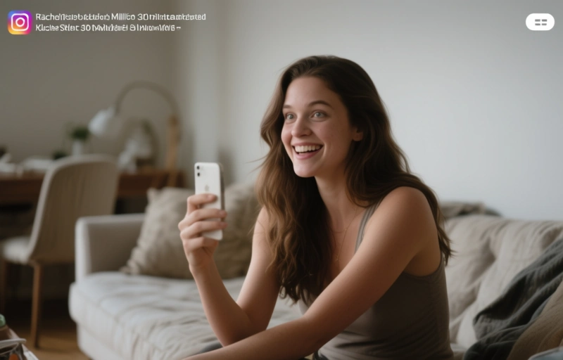 Rachel Steele knackt 30 Millionen monatliche Instagram-Views