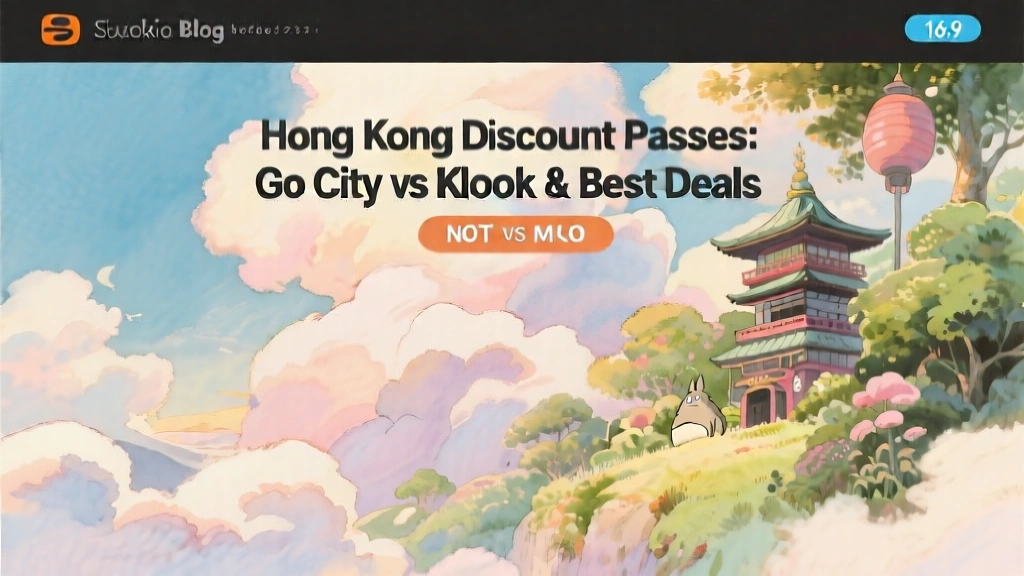 Hong Kong Discount Passes: Go City vs Klook & Best Deals