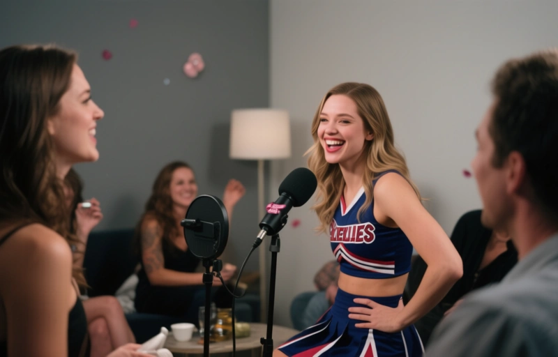 Cheerleader Kait: Ehrliches Interview im Sex Party Podcast