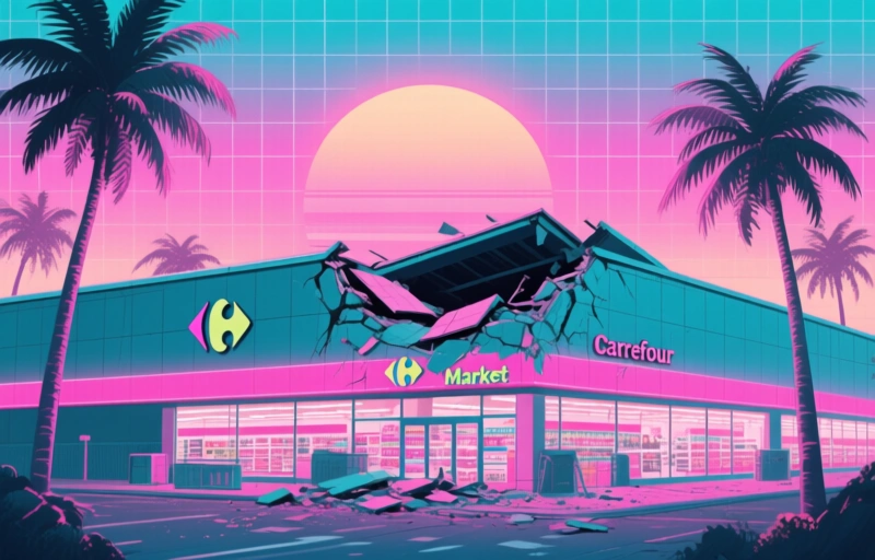 Carrefour Market heropent half juni na dakinstorting