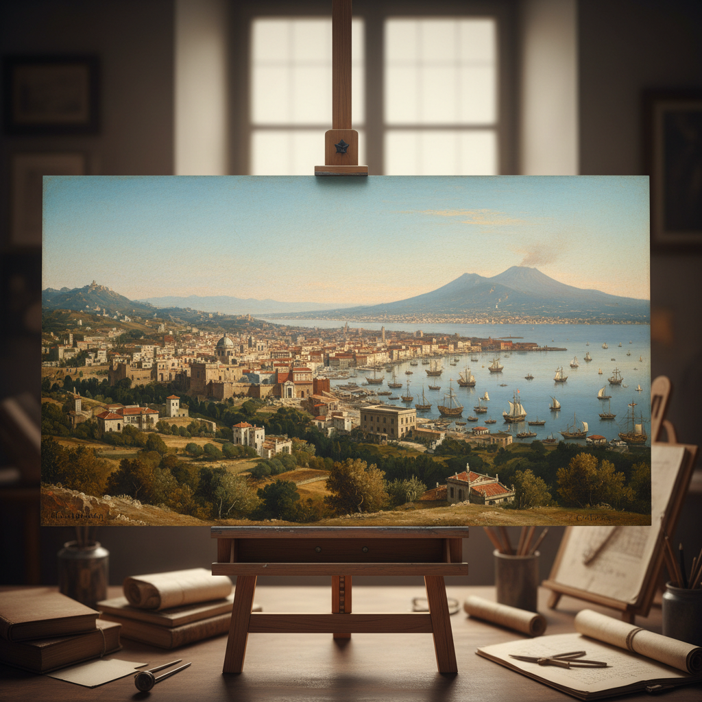 Jan van Stinemolen: The Lost Artist Behind Naples' Panoramic View
