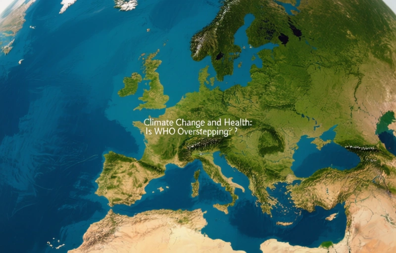Visual representation of Climate Change and Health