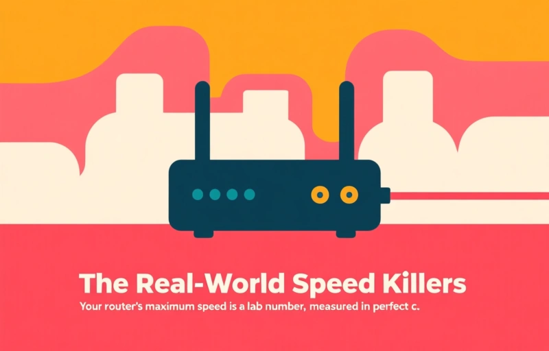 Visual representation of Why Your New Wi-Fi Still Feels Slow in 2026