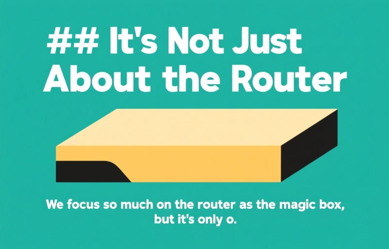 Visual representation of Why Your New Wi-Fi Still Feels Slow in 2026