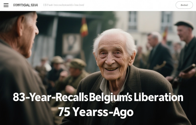 83-Year-Old Recalls Belgium's Liberation 75 Years Ago